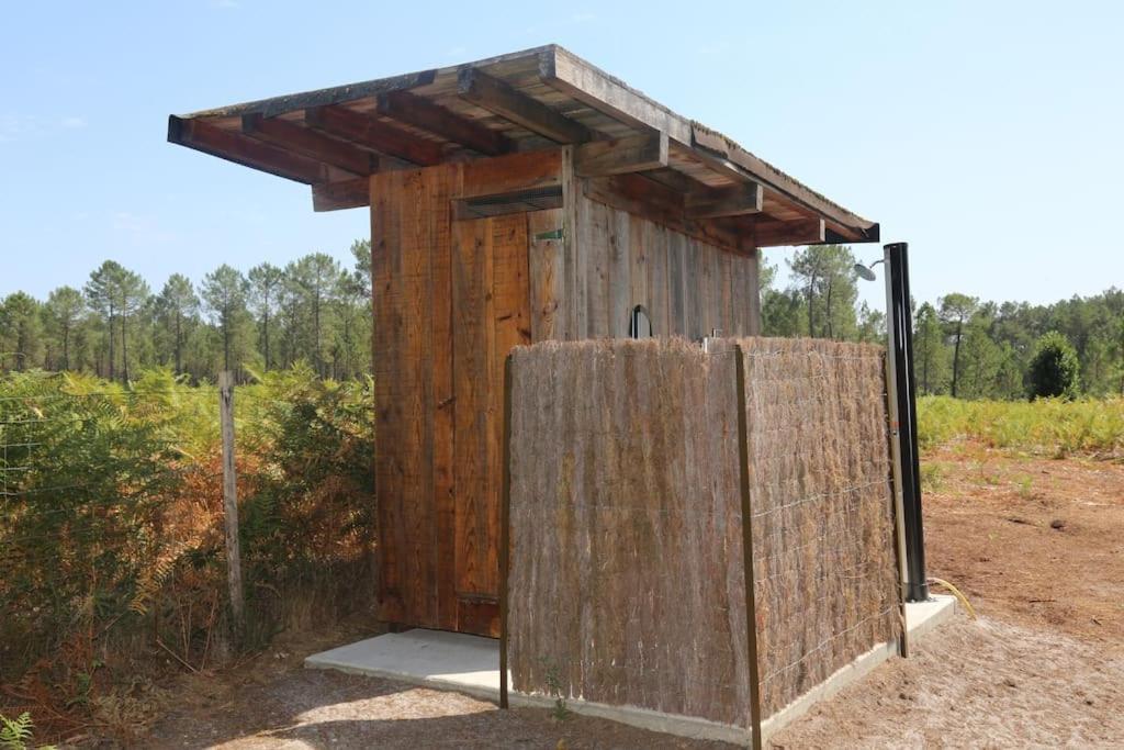 Cabane Au Coeur De La Foret Des Landes De Gascogne Belin-Beliet Екстер'єр фото